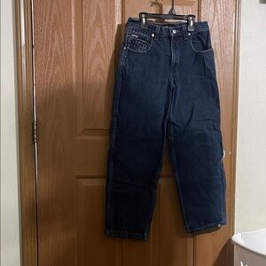 Men's Relaxed Fit Jeans in Deep Blue
